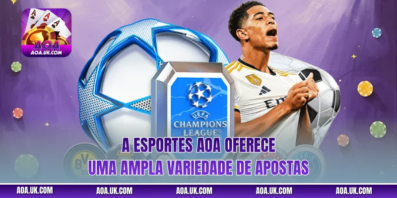 A Esportes AOA oferece uma ampla variedade de apostas