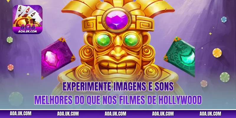 Experimente imagens e sons melhores do que nos filmes de Hollywood