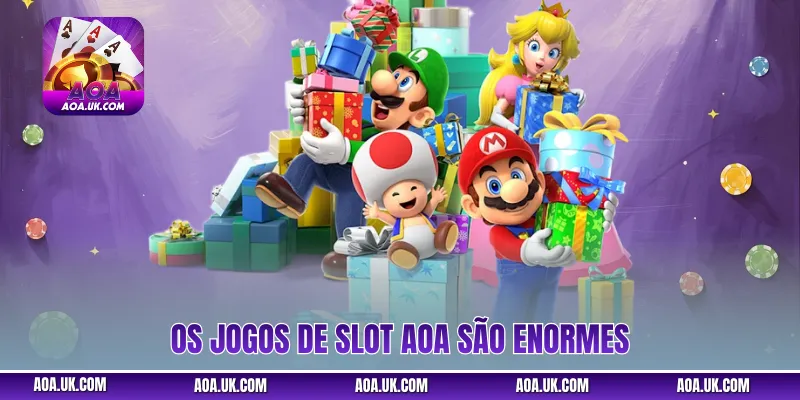 Os jogos de Slot AOA são enormes