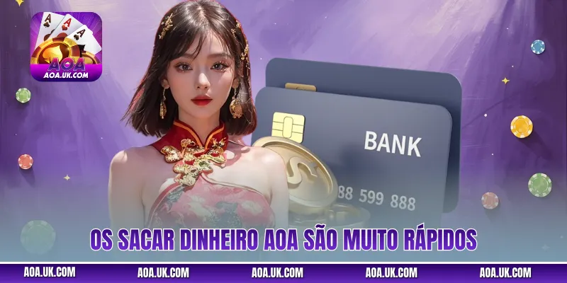 Os Sacar dinheiro AOA são muito rápidos