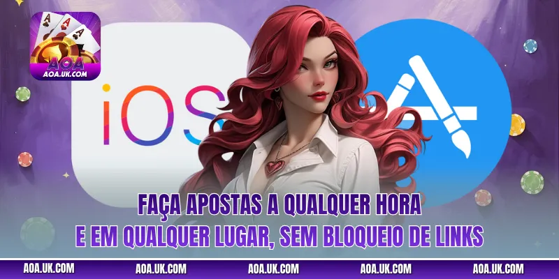 Faça apostas a qualquer hora e em qualquer lugar, sem bloqueio de links